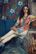 Coastal Floral Cotton Lawn Kurti