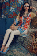 Coastal Floral Cotton Lawn Kurti