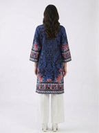 Vintage Floral Cotton Lawn Kurti