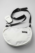 White | Sling Bag with Separate Pouch