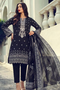 Classic Black Embroidered Ethnic Kurta Set with Dupatta