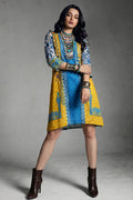 Bohemian Patchwork Cotton Lawn Kurti Dress